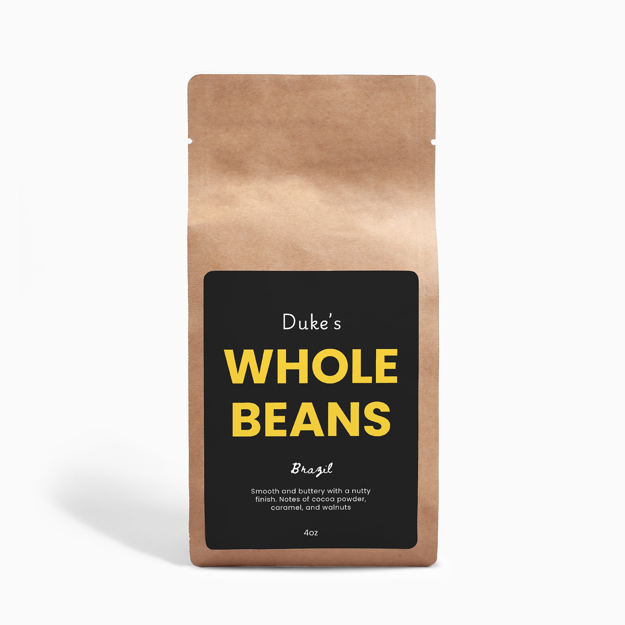 Duke's Brazilian Whole Beans 4oz